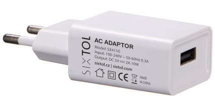 Universell USB-nettadapter 5V/2A, for diffusere Car Flame, Bloom og Honey