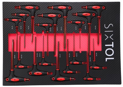 Verktøymodul til verkstedvogn MECHANIC TOOL TRAY 5, 18 deler