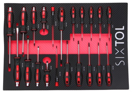 Verktøymodul til verkstedvogn MECHANIC TOOL TRAY 8, 21 stk