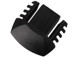 Plastende for tverrbjelke ROOF RACK IN / FIX, svart - reservedel