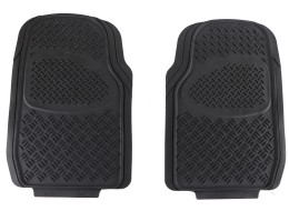 Universelle gummibilmatter CAR MAT UNI SET 1, foran, 2 stk