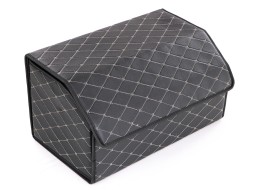 Bagasjeromsorganisator CAR COMPACT ELEGANT L, 2 rom, sammenleggbar, med lokk