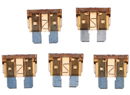 Sett med blad-sikringer for bil MECHANIC FUSE SET 7,5A, 100 stk