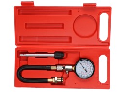 Sett for kompresjonstesting av bensinmotorer MECHANIC ENGINE TESTER 3, 0-20 bar, 3 stk