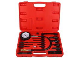 Sett for kompresjonstest av dieselmotorer MECHANIC ENGINE TESTER 19, 0-70 bar, 19 stk