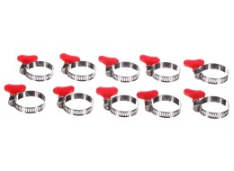 Slangeklemme med vingemutter MECHANIC CONNECT 18-32 mm, 10 stk