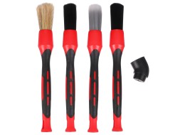 Sett med presisjonsbørster med utskiftbare munnstykker for bilrengjøring CAR DETAILING BRUSH 4