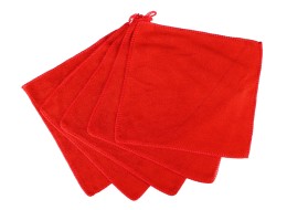 Mikrofiberkluter for bilvask CAR DETAILING WASH TOWEL SET 5, 25x25 cm 450 g 5 stk