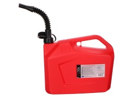 Plastkanystr MECHANIC FUEL CANISTER RED 10L, rød