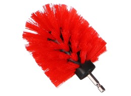 Rund borstek for bilrengjøring CAR DETAILING DRILL BRUSH ONE MEDIUM, halvstiv
