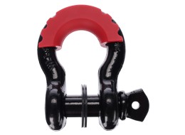 Offroad-sjakel med gummibeskyttelse CAR SHACKLE 1, bæreevne 4,75 t