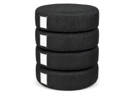Beskyttelsesdeksler for dekk CAR TIRE COVER BASIC L, maks. diameter 65 x 25 cm, 4 stk