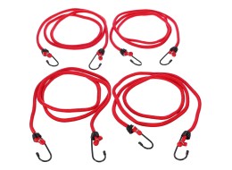 Gummifestestropper/gummistrikker CARGO CORD BASIC 200, 200 cm, 4 stk