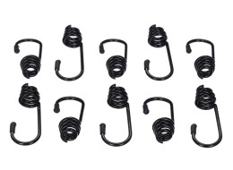Kroker for festebånd/gummistrikker CARGO CORD, enkle, 10 stk - reservedel