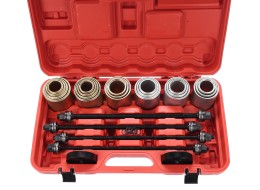 Sett for pressing og uttrekk av lagre og hylser MECHANIC PULLER SET 4, 27 deler