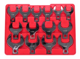 Sett med utskiftbare pipenøkkelender MECHANIC WRENCH SET 5, 1/2", 14 deler