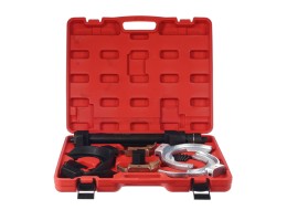 Sett for sammenpressing av støtdemperfjærer med utskiftbare gafler MECHANIC SPRING SET 5
