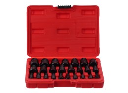Sett med uttrekkere for skadede skruer og muttere MECHANIC NUT REMOVER 2, 25 stk