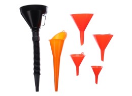 Sett med trakter for påfylling av væsker MECHANIC FUNNEL SET 2, 6 stk