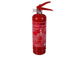 Pulverbrannslukker FIRE STOP 1 kg, ABC, helmetall, inkludert metallholder
