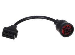 OBD-II-adapter 9-pin J1939 for lastebiler Cummins MECHANIC CABLE 7