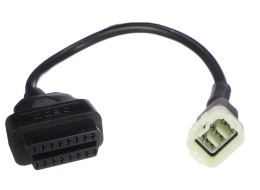 OBD-II-adapter 6-pin for KTM motorsykler MECHANIC CABLE 10