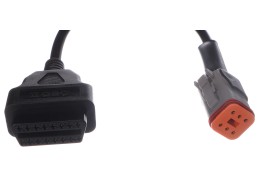 OBD-II-adapter 6-pin for Harley-Davidson motorsykkel MECHANIC CABLE 21