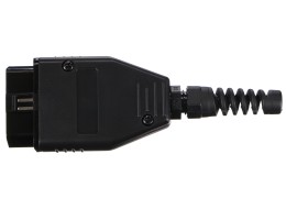 OBD-II-plugg med 16 pinner for montering av egen kabel MECHANIC CABLE 29, svart