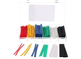 Sett med krympeslanger MECHANIC TUBE SET 128, 128 stk