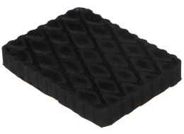 Gummipute for biljekk JACK PAD 12, 160x120x20 mm
