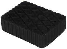 Gummipute for biljekk JACK PAD 13, 160x120x40 mm