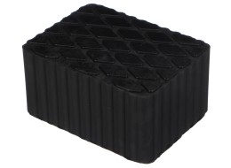 Gummipute for biljekk JACK PAD 14, 160x120x80 mm