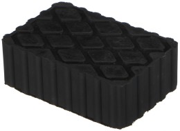 Gummipute for biljekk JACK PAD 17, 120x80x40 mm