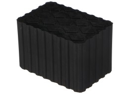 Gummipute for biljekk JACK PAD 19, 120x80x80 mm
