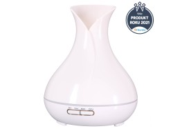 Aroma diffuser Vulcan hvit høyglans 350 ml