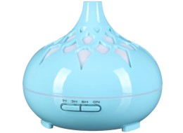 Aroma-diffuser Palm blå blank 500ml