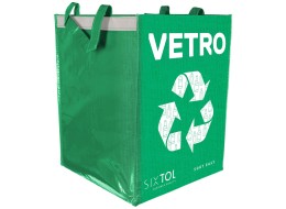 Pose for sortert avfall SORT EASY VETRO IT, 30x30x40cm, 36l