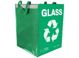 Sorteringspose SORT EASY GLASS EN, 30 x 30 x 40 cm, 36 l