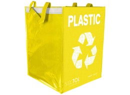 Pose for kildesortert avfall SORT EASY PLASTIC EN, 30x30x40 cm, 36 l