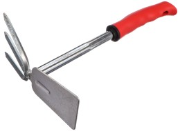 Hakke med kultivator, lengde 290 mm, ergonomisk håndtak