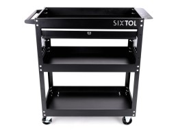 Verktøysvogn MECHANIC TROLLEY ROGER DRAWER, 3 hyller + 1 skuff