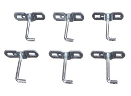 Sett med kroker for verkstedvogn MECHANIC TROLLEY, 20 stk