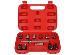 Sett for tapping av olje MECHANIC OIL DRAIN SET 12, Hex + firkant, 12 deler